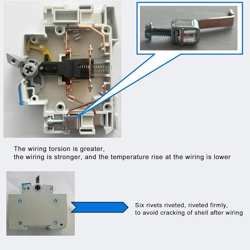 3P 125A 400V DC Miniature Circuit Breaker Isolator Switch for Solar Panel PV Array Photovoltaic Systems - Image 5
